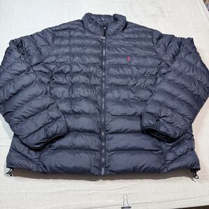 Polo Ralph Lauren The Colden Packable Puffer Jacket Black 2XLT Performance
